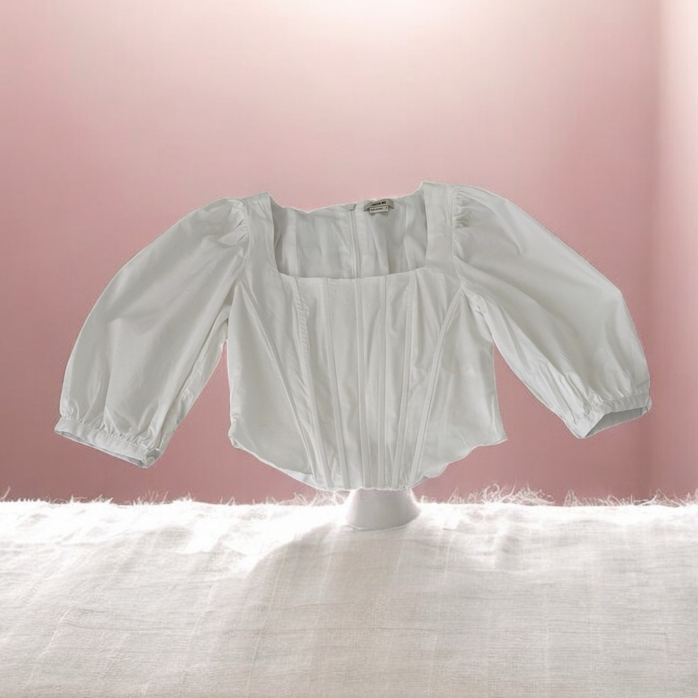 Jason Wu Ivory Pleated Blouse